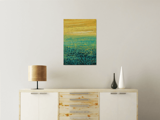 Field at Sunrise A23 50x70cm