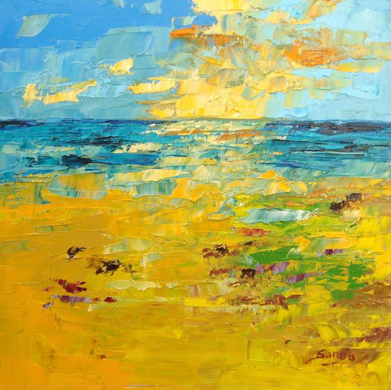 Seascape Yellow (ref#:1230-19Q)