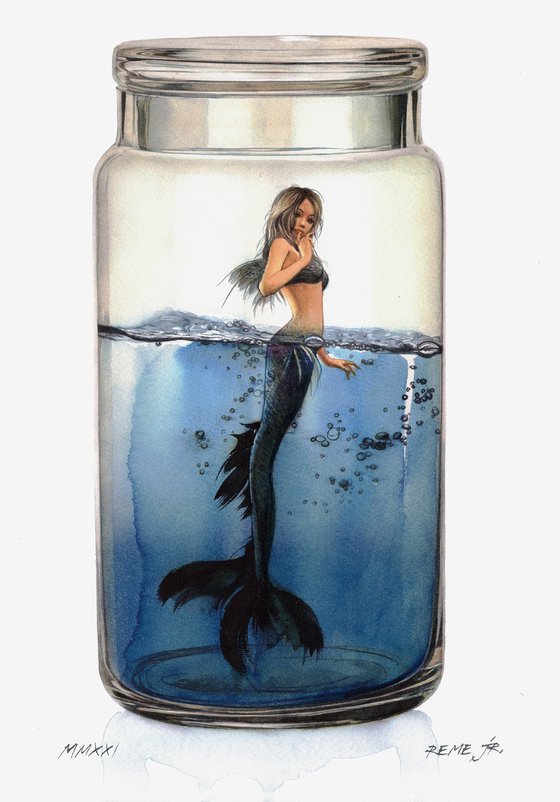 Mermaid in Jar IV