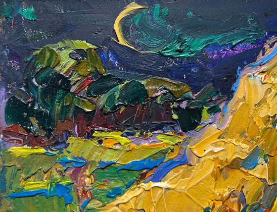 The young moon
