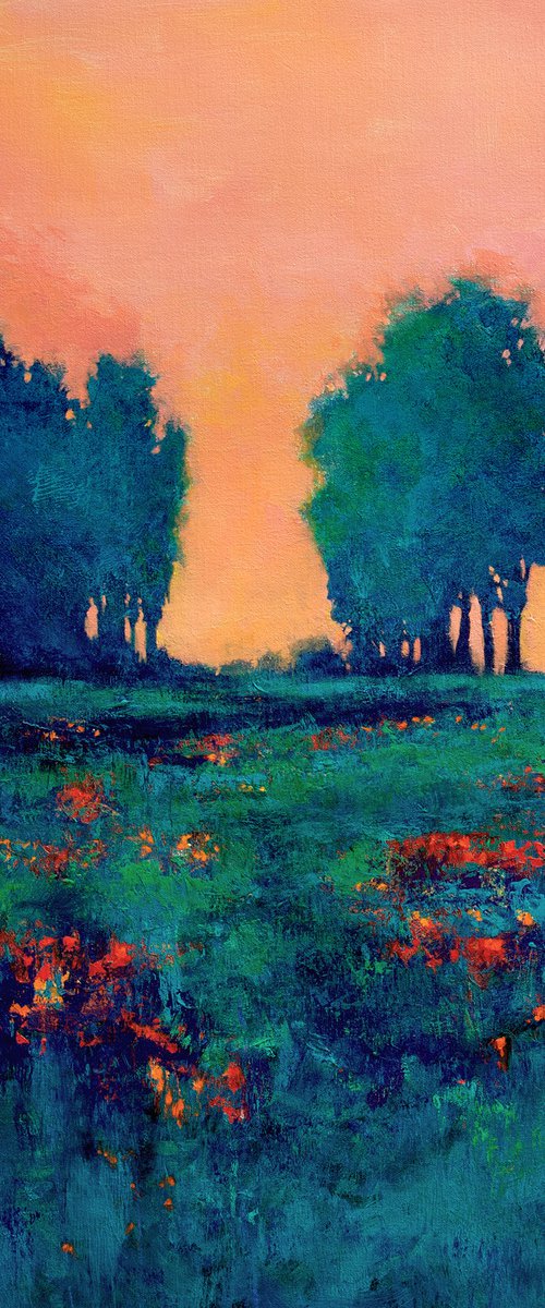 Turquoise Sunset 211009 by Don Bishop