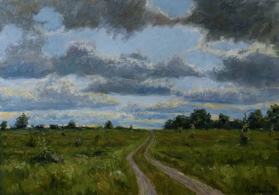 The Way - sky landscape painting