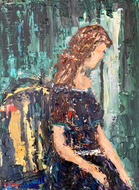 The girl by the window