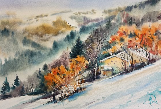 Winter in italian countryside n.2