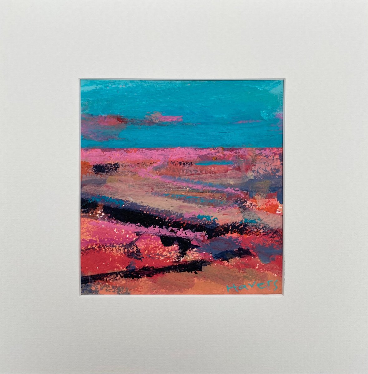  Pink Duet By Chrissie Havers, 10 X 10, Artwork For Sale On Artfinder