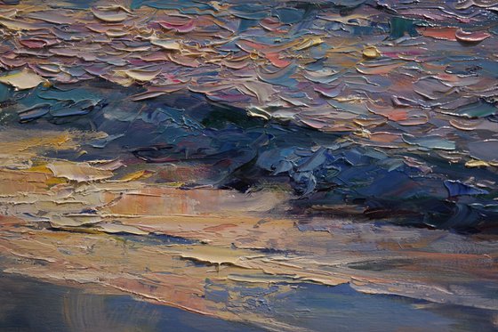 "Sunset on the Coast"