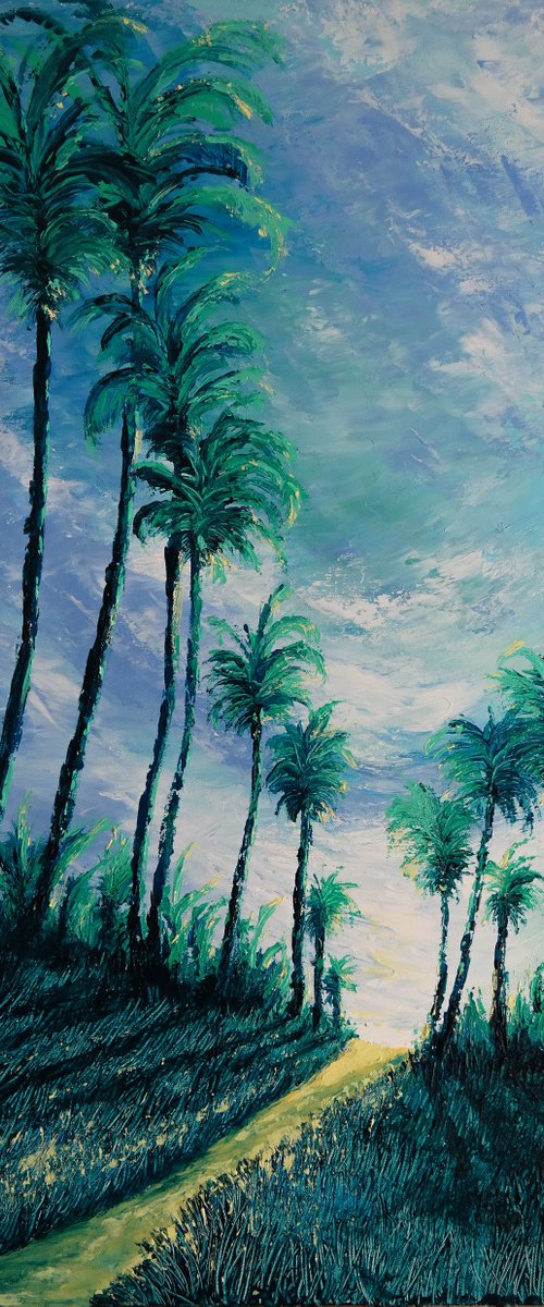 Reaching for the Stars III- Fields and Colors Series by Danijela Dan