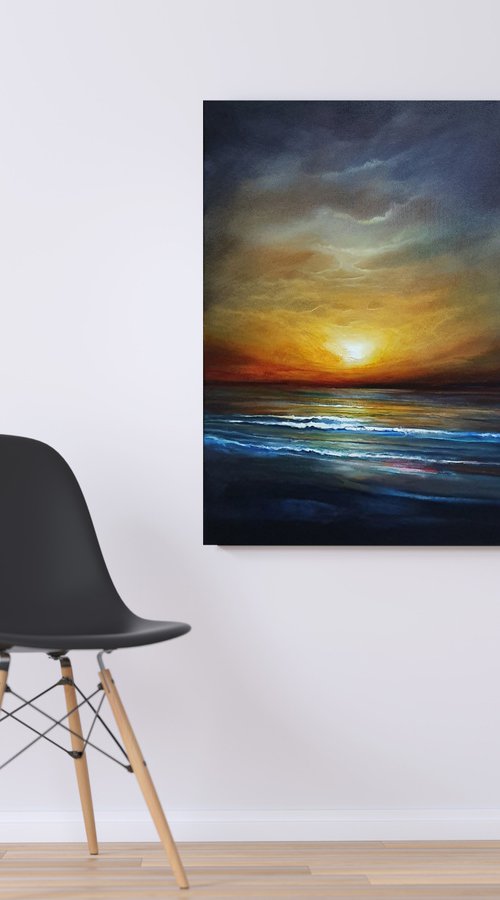 "Across darkened skies, I traveled with light in my Heart".... SPECIAL PRICE!!! by Ivan  Grozdanovski