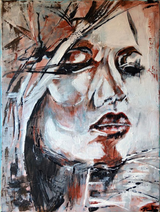 Abstract Women Portrait