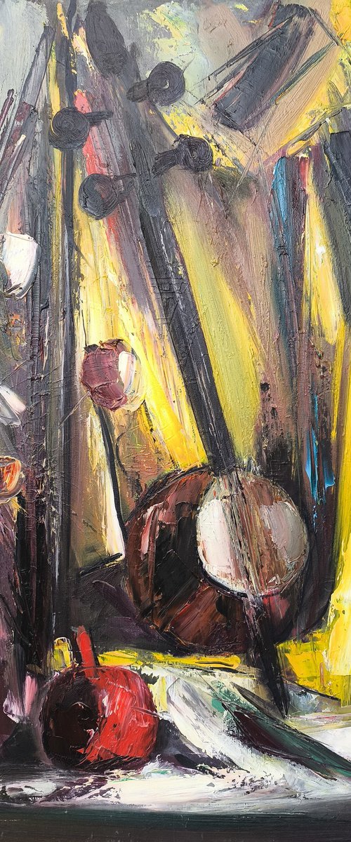 Still Life with Kamancha by Vlas Ayvazyan
