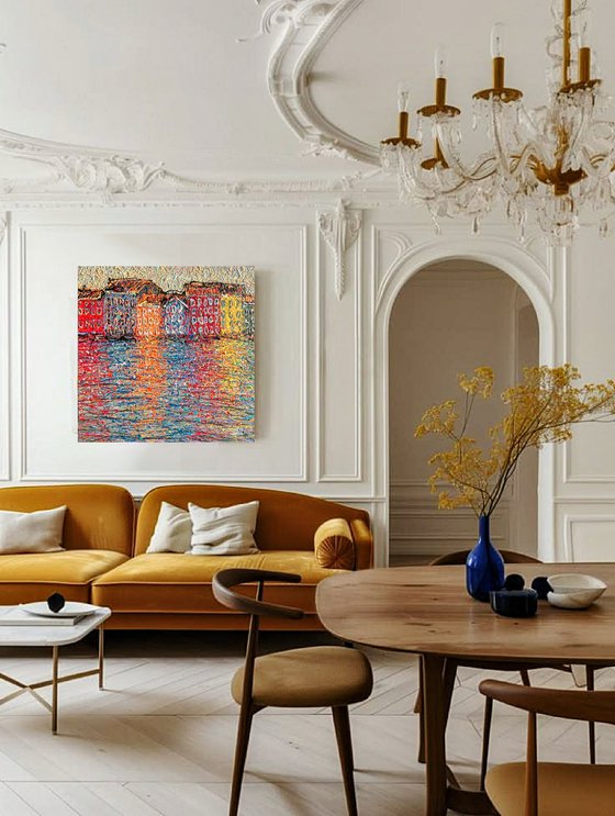 Rainbow on the Still Water