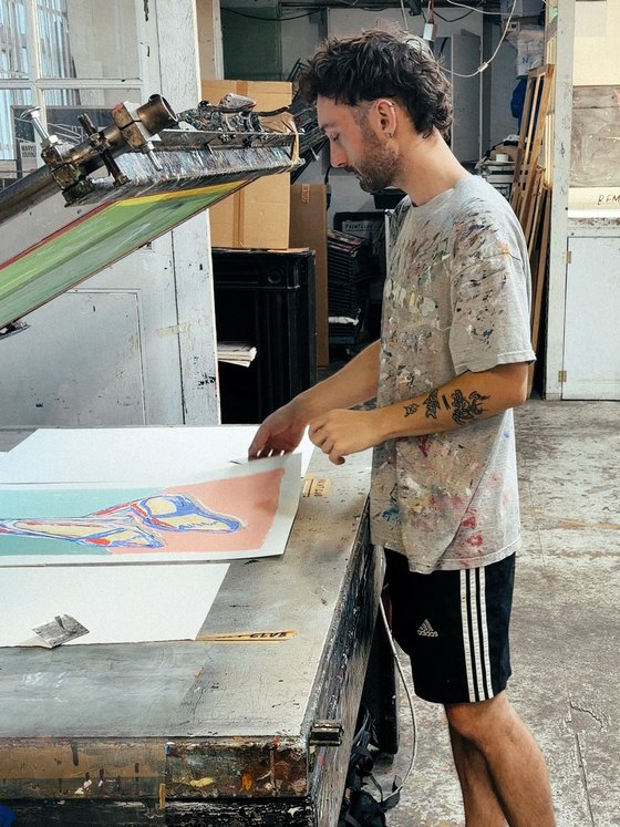 High Heels, Limited Edition screen-print