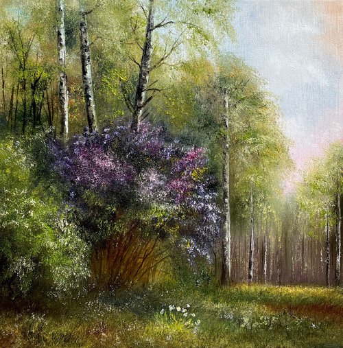 Lilac scent - spring landscape by Tanja Frost