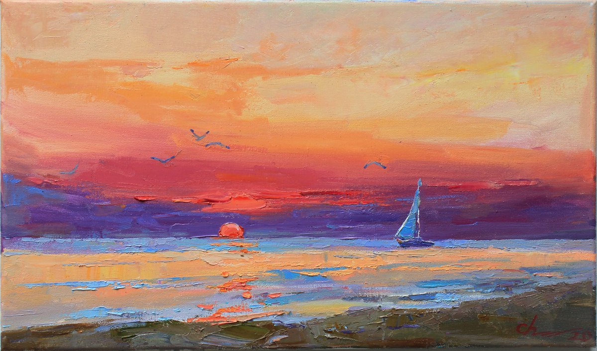 Dawn by Sergei Chernyakovsky