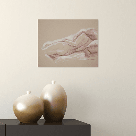 Reclining female nude