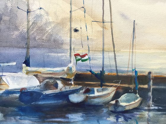 Boats on Garda. 2017