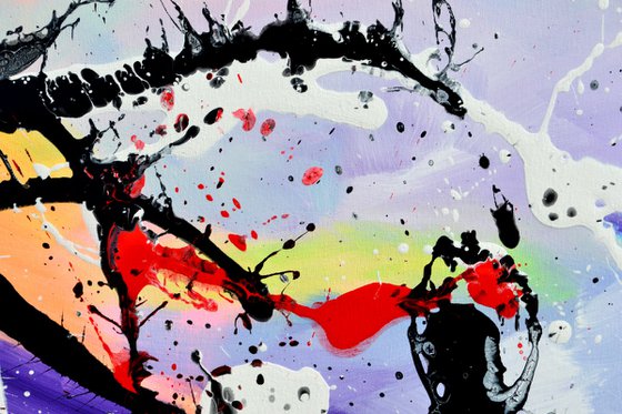 Elements - Large Colorful Abstract Painting