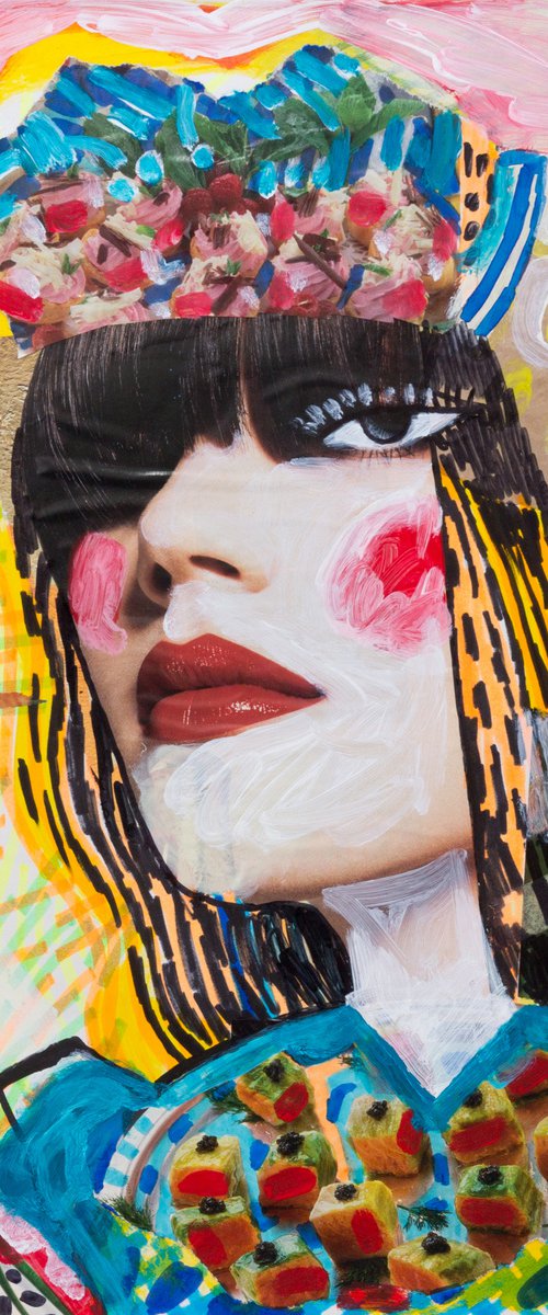 Lady 40x50 cm \ 15,7x19,6 inch by Oleksandr Korol