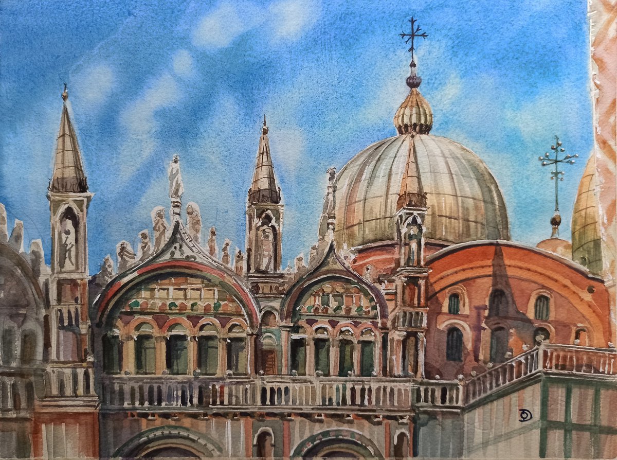 Venice. San Marco Cathedral by Olga Drozdova
