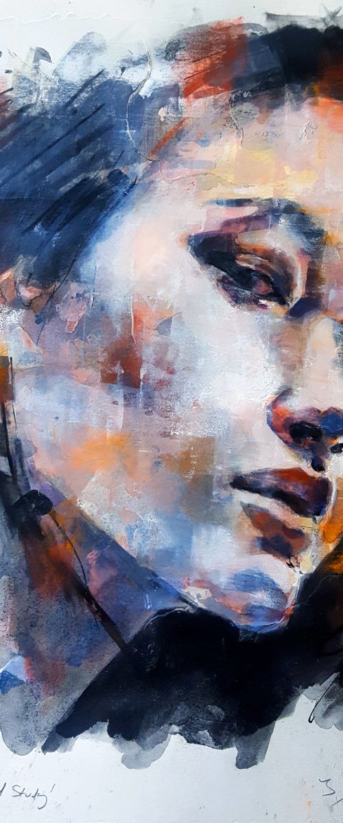 7-26-16 head study by Thomas Donaldson