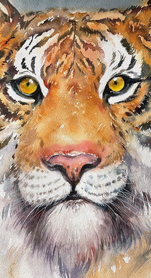 The Tiger's Gaze by Arti Chauhan