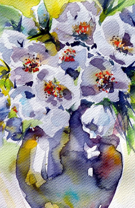 White flowers III