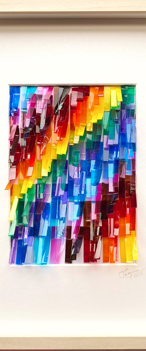 Rainbow Tassles by Swapna Namboodiri