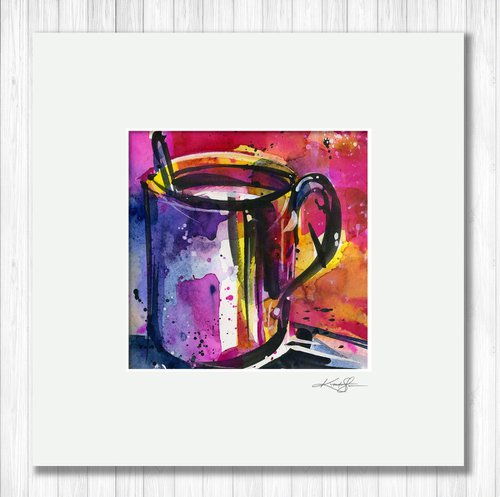 Coffee Dreams 7 - Painting by Kathy Morton Stanion by Kathy Morton Stanion