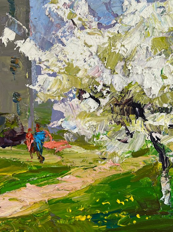 Path Among the Houses