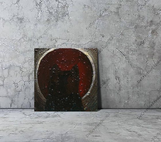 "Cat looking to eternity"