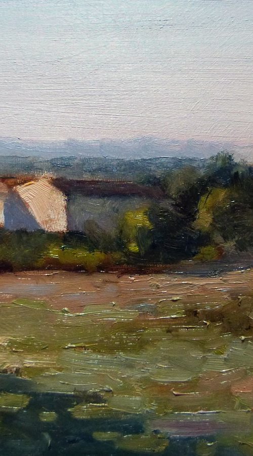 Evening near Aubignosc by Pascal Giroud