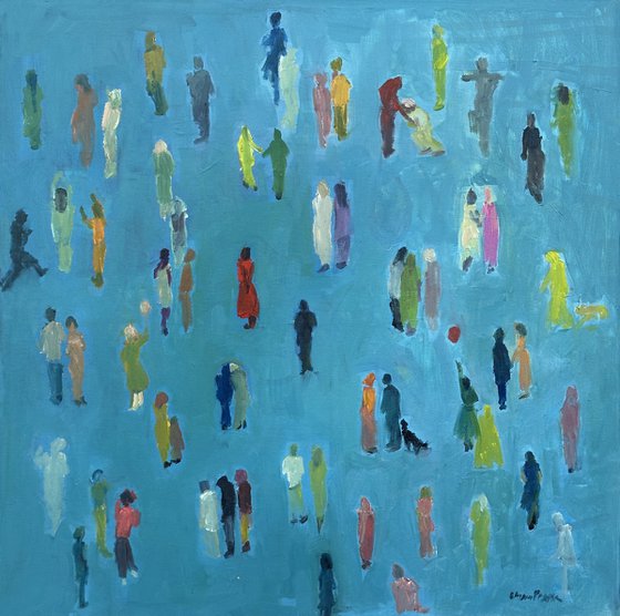 Angels in the Blue Dusk