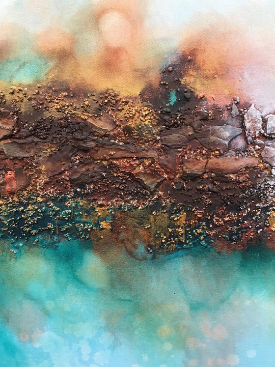 corrosion symphony (120 x 80 cm) Dee Brown