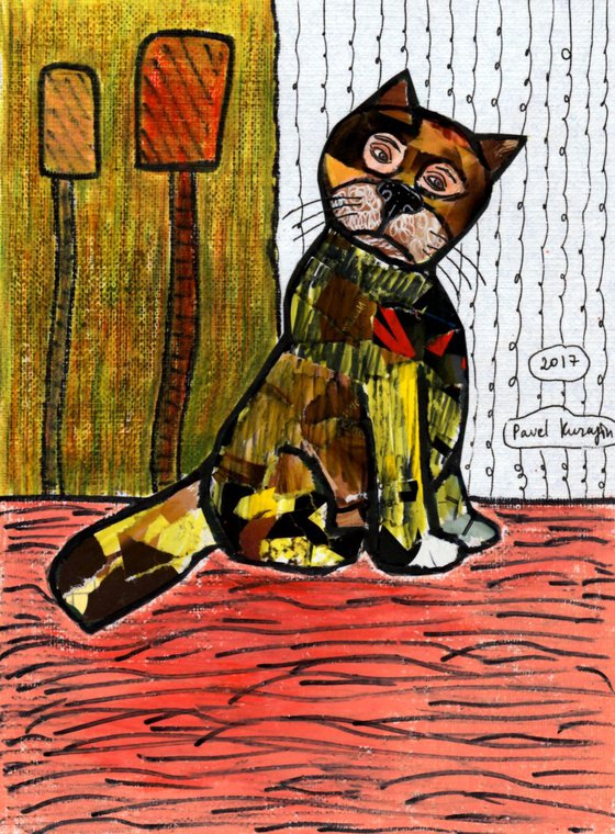 Surprise for cat