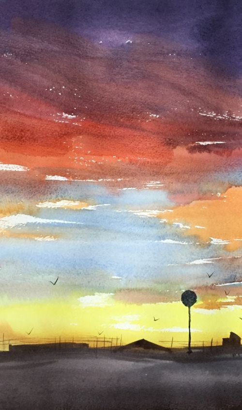 Sunrise by Jing Chen