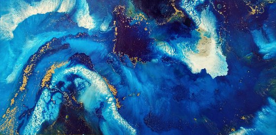 Ocean depths (50x100cm)