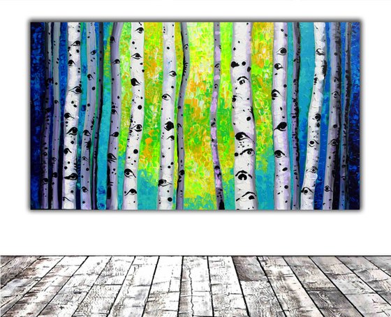 Birch Tree Forest