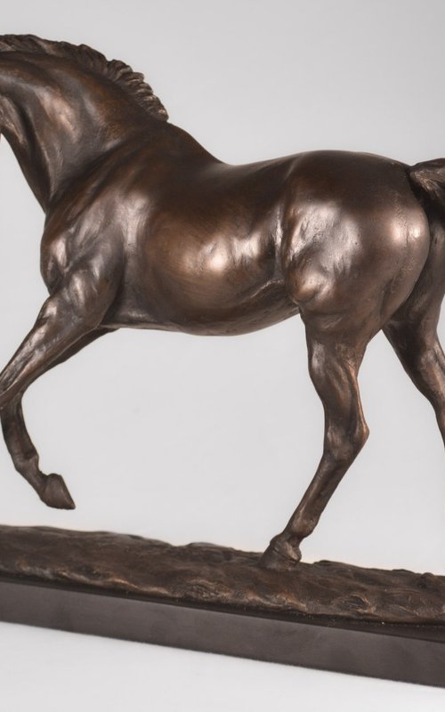 Playing Horse  Bronze Resin by Tanya Russell