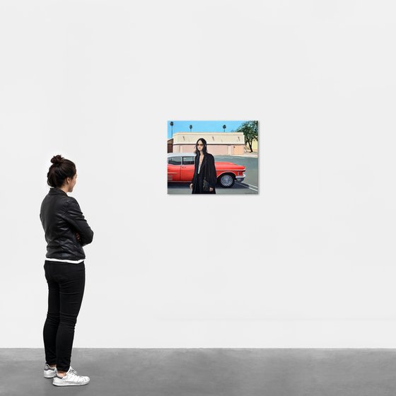 Portrait "Red Auto"