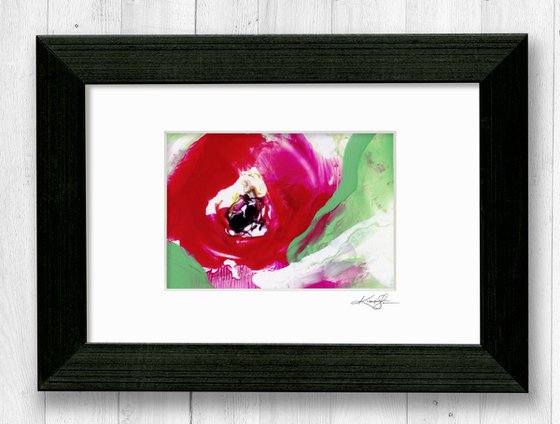 Blooming Magic 167 - Abstract Floral Painting by Kathy Morton Stanion