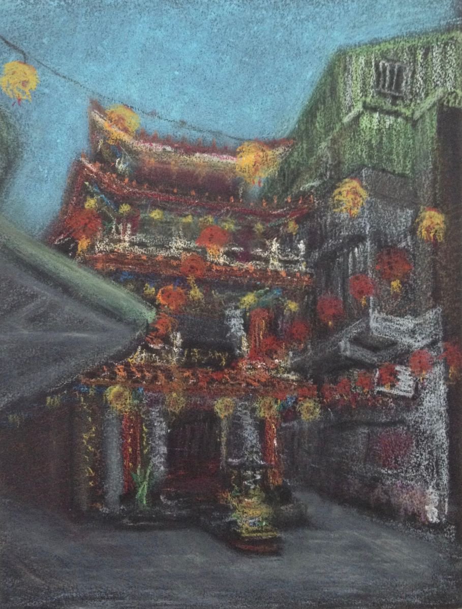 Hidden Temple, San Chong, Taiwan by David Lloyd