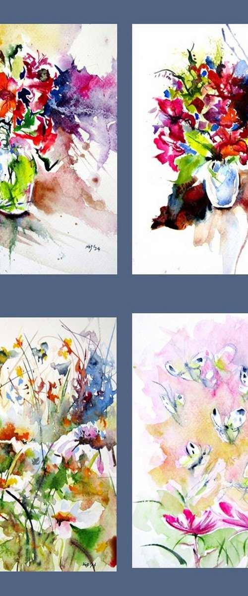 Florals of summer collection by Kovács Anna Brigitta