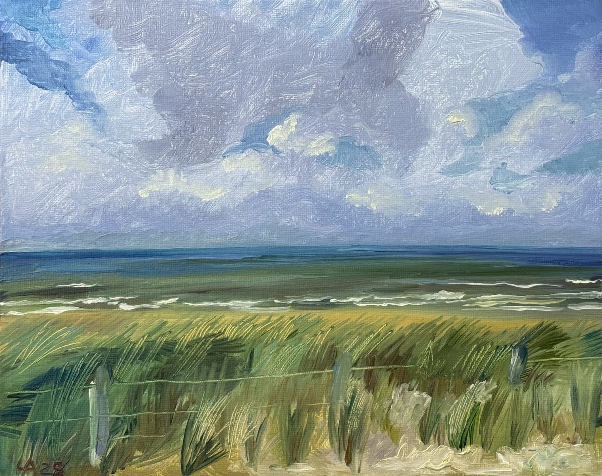 Coastal Wind By Anastasia Chernysheva, 13 X 11, Artwork For Sale On Artfinder