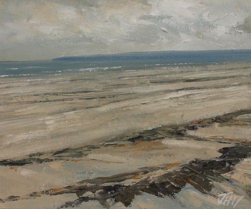 At low tide by John Halliday
