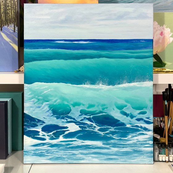 Waves of Harmony. Seascape