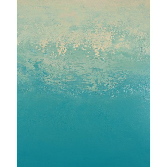 Teal Tide - Color Field