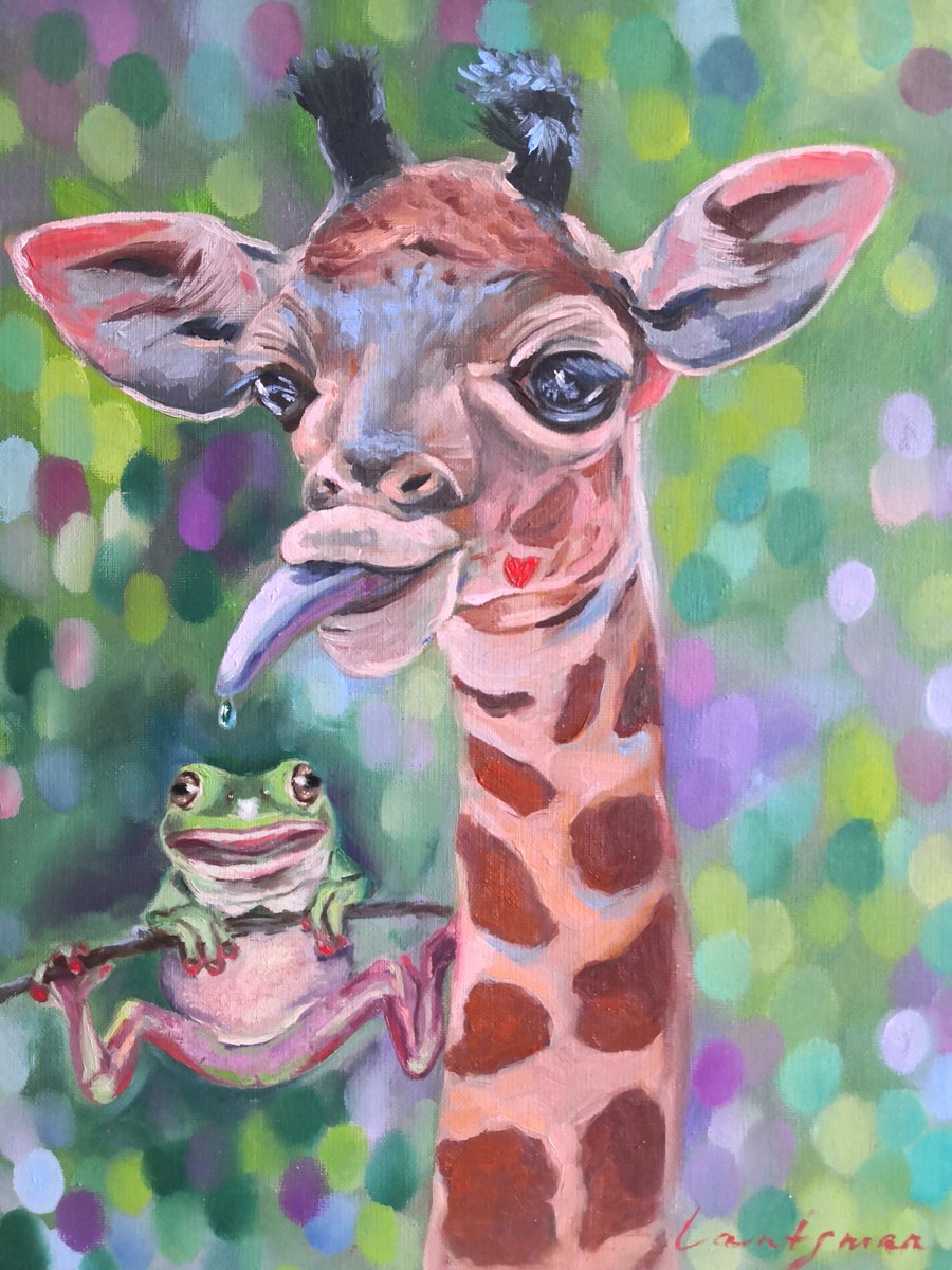 Two amigos - funny animals collection by Jane Lantsman