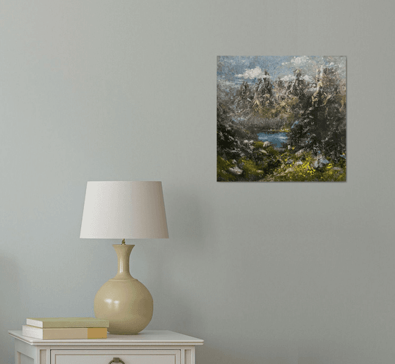 Wilderness rocky mountain