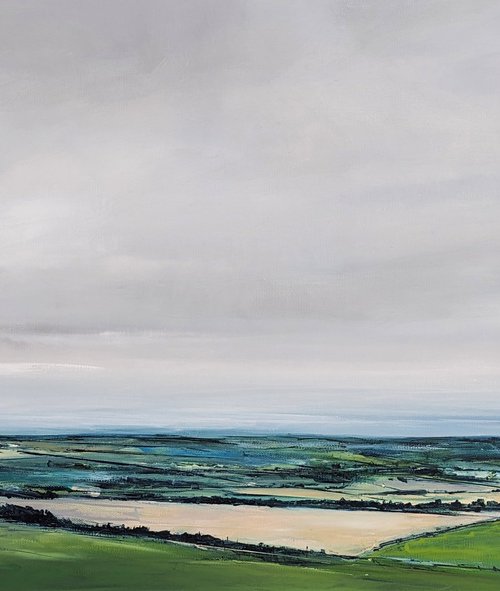 Dunstable Downs Landscape by Jo Earl