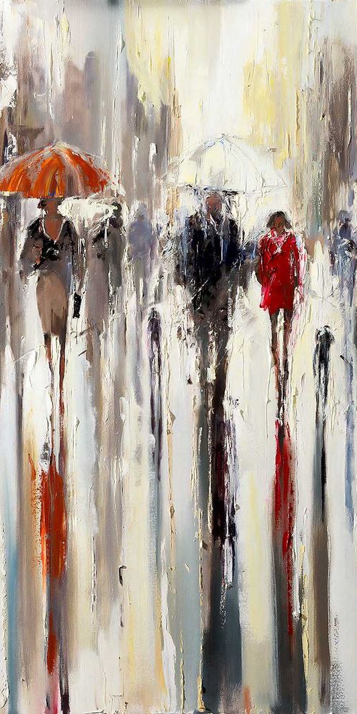 'OF DARK AND LIGHT' Large by Ewa Czarniecka